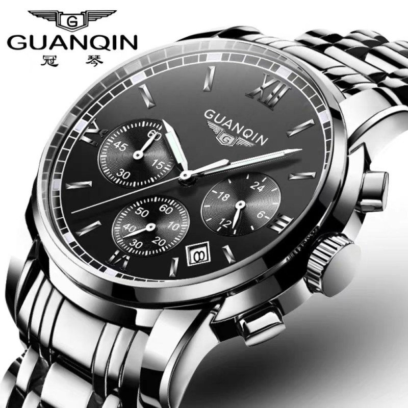 ساعت مچی مردانه برند QUANQIN مدل GS19018