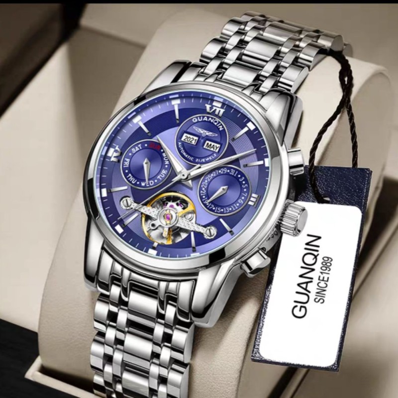 ساعت مردانه برند QUANQIN مدل GJ16154