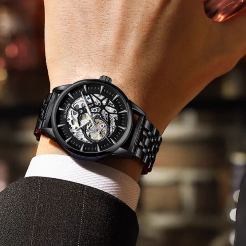 ساعت مردانه برند QUANQIN مدل GJ16229